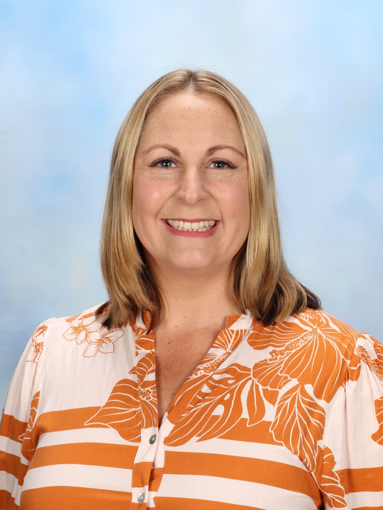 A school photo of Kathryn Raymer